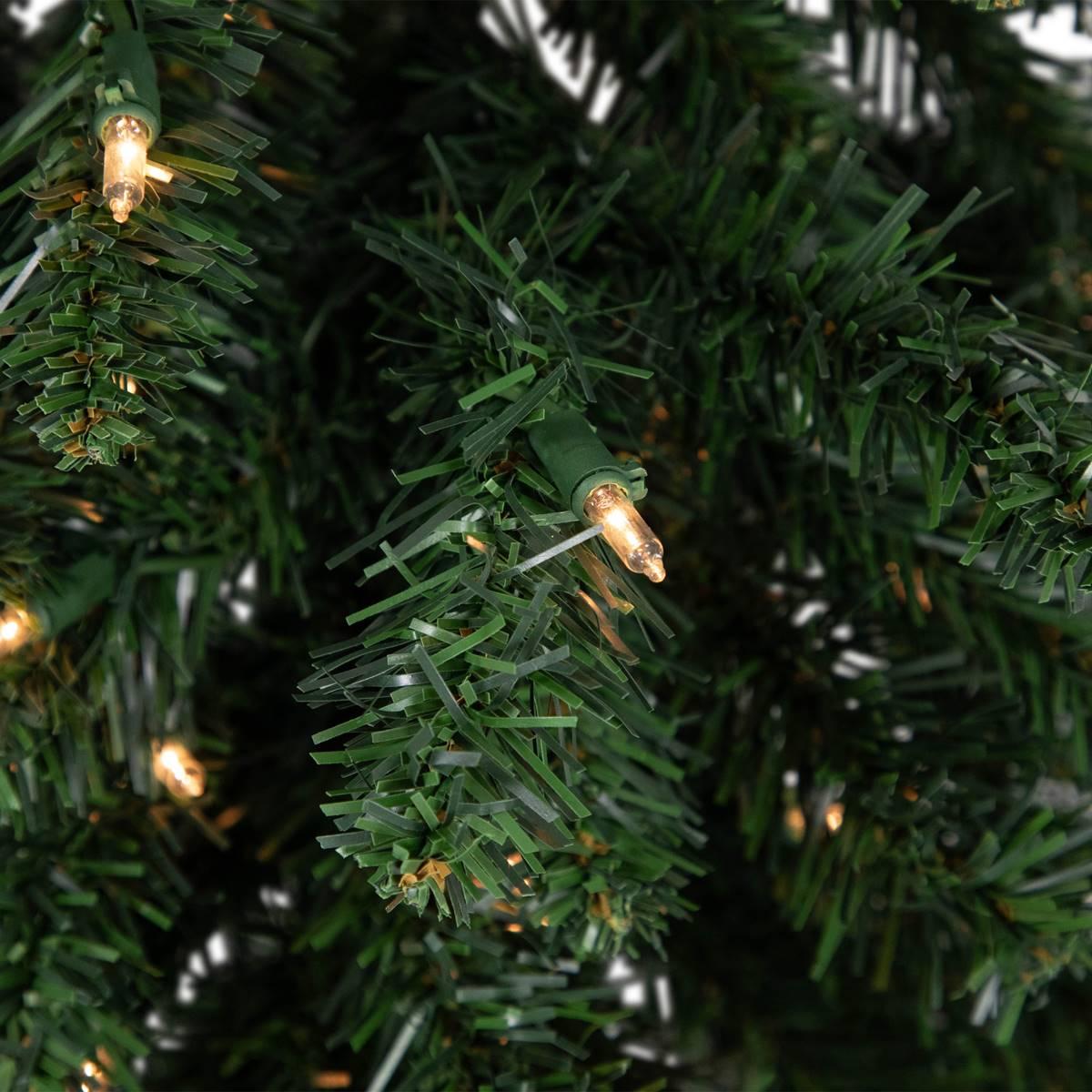 Northlight Seasonal 3ft. Pre-Lit Fir Hanging Christmas Tree
