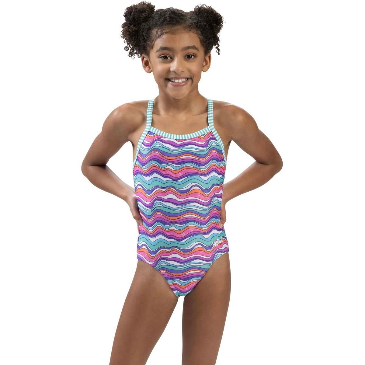 Girls (8-16) Dolfin(R) Uglies Wiggle One Piece Swimsuits