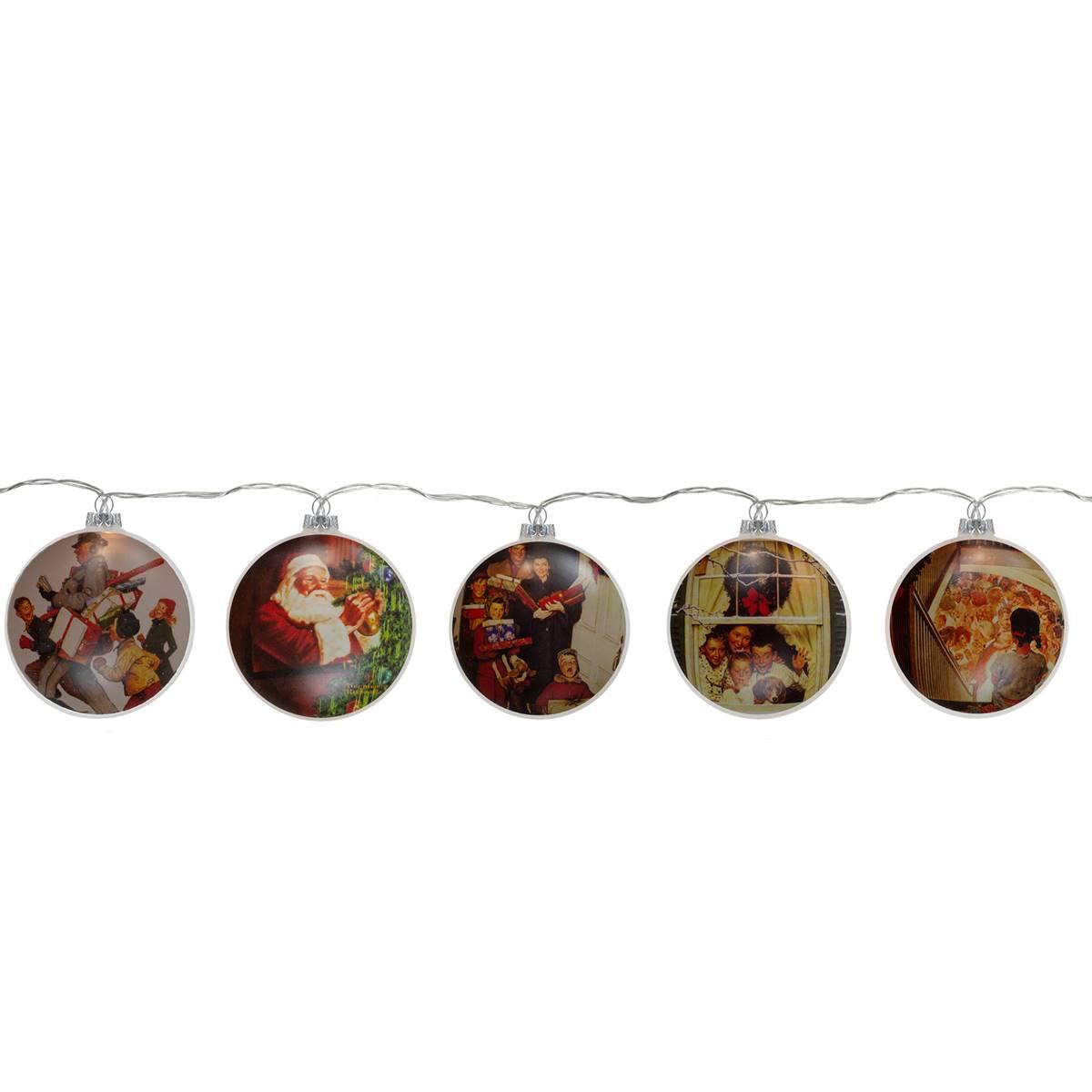 Northlight Seasonal Norman Rockwell Christmas Lights - Set of 5