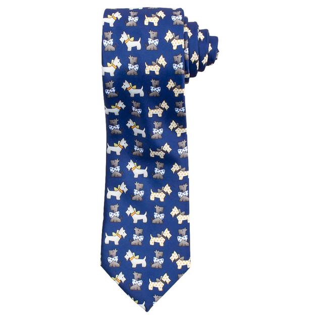 Mens Nicole Miller Fashion Dogs Tie