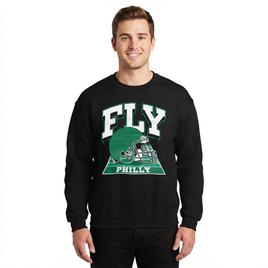 Mens Tailgate Philadelphia Football Fly Field Crew Sweatshirt