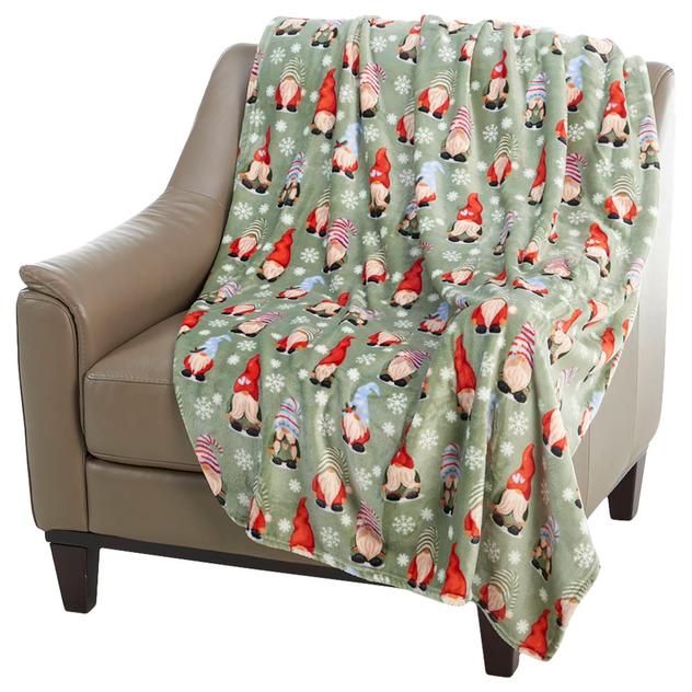 Ashley Cooper™ Winter Gnome Plush Throw