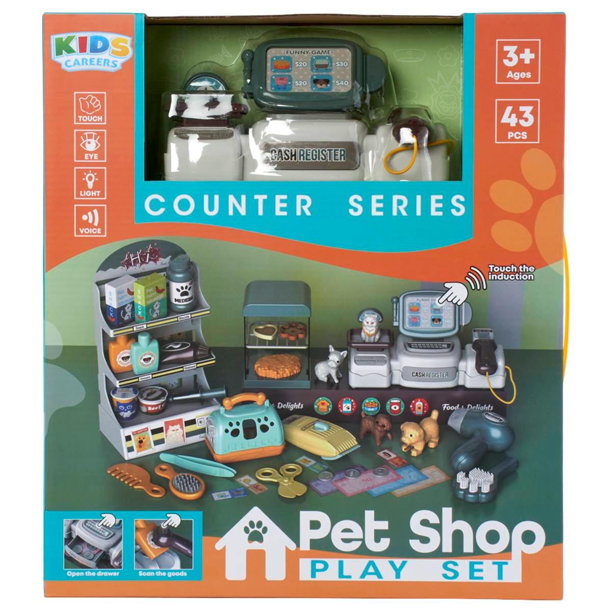 Kids Careers Pet Shop Playset