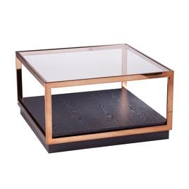 Southern Enterprises Lexina Glass Coffee Table