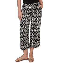 Womens Skyes the Limit Terra Tropic Embroidery Wide Leg Pants