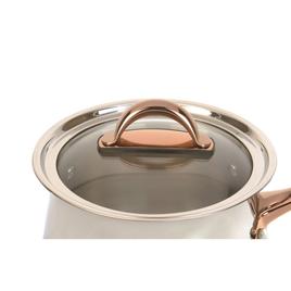 BergHOFF Ouro Gold Stainless Steel 6.25in. Saucepan w/ Glass Lid