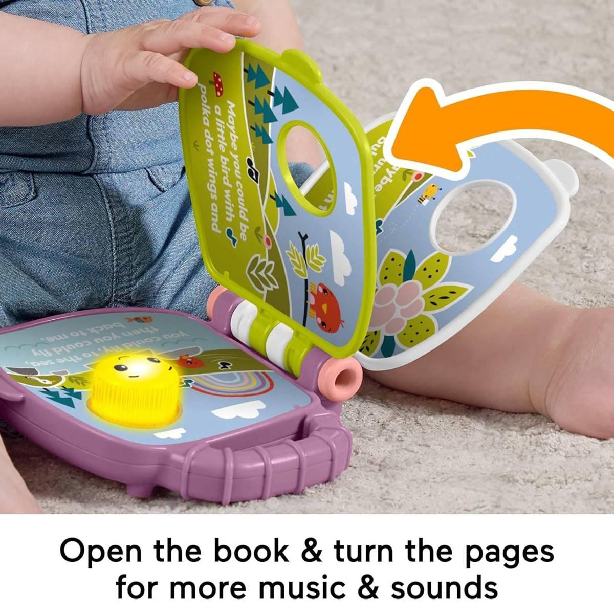 Fisher-Price® Purple Monkey Musical Storybook