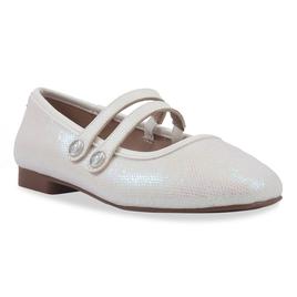 Big Girls Sam Edelman Maeve Button Mary Jane Flats