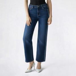 Juniors Madden Girl Ultra 90''s Straight Leg Jeans with Stripes