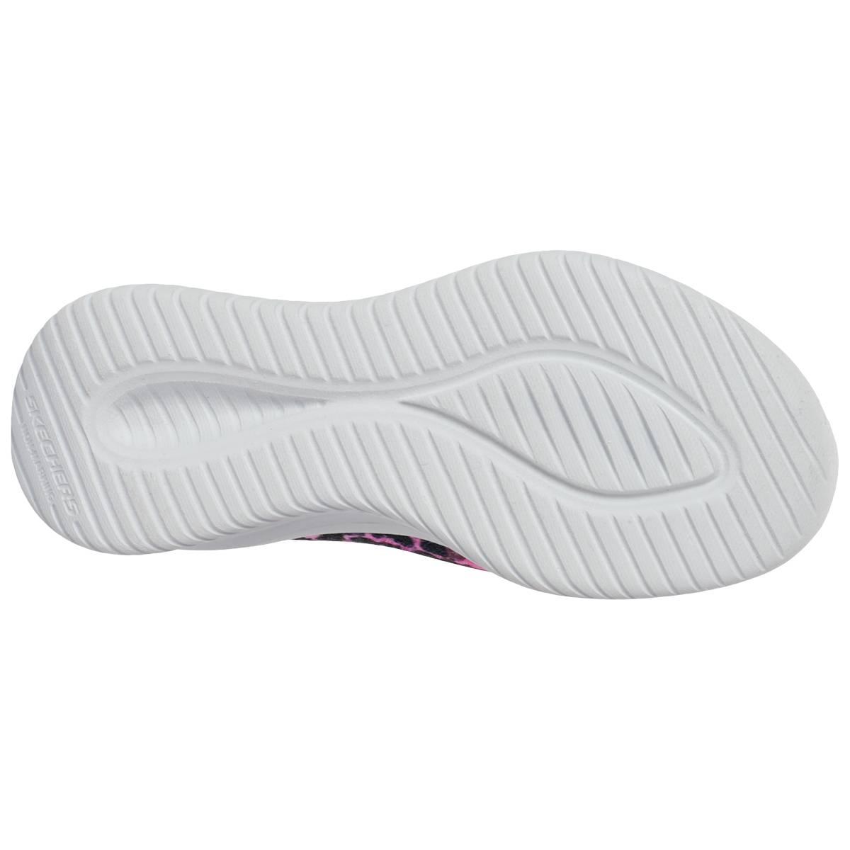 Girls Skechers Ultra Flex 3.0 - Cheetah Girlie Athletic Sneaker