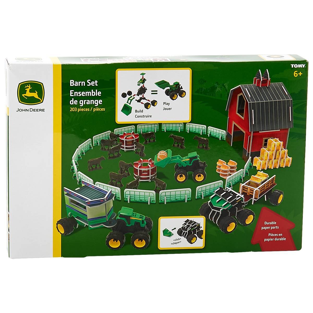 John Deere Buildable Barn Play Set