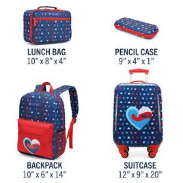 Nautica Adventure 5pc. Kids Nautica Peace Luggage Set