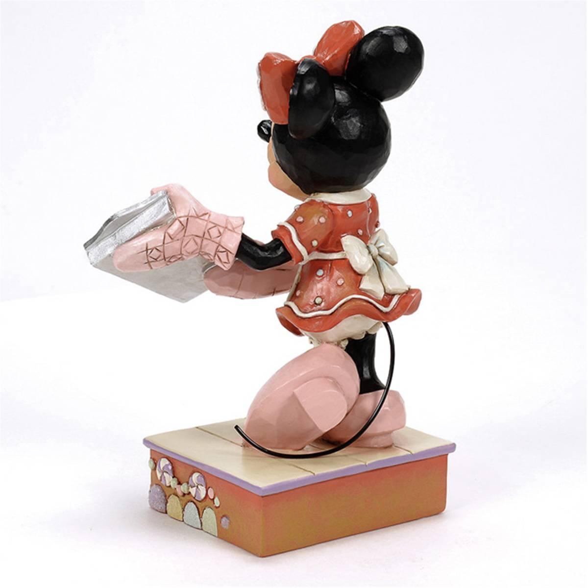 Jim Shore Disney Traditions Minnie w/ Cookies Christmas Figure