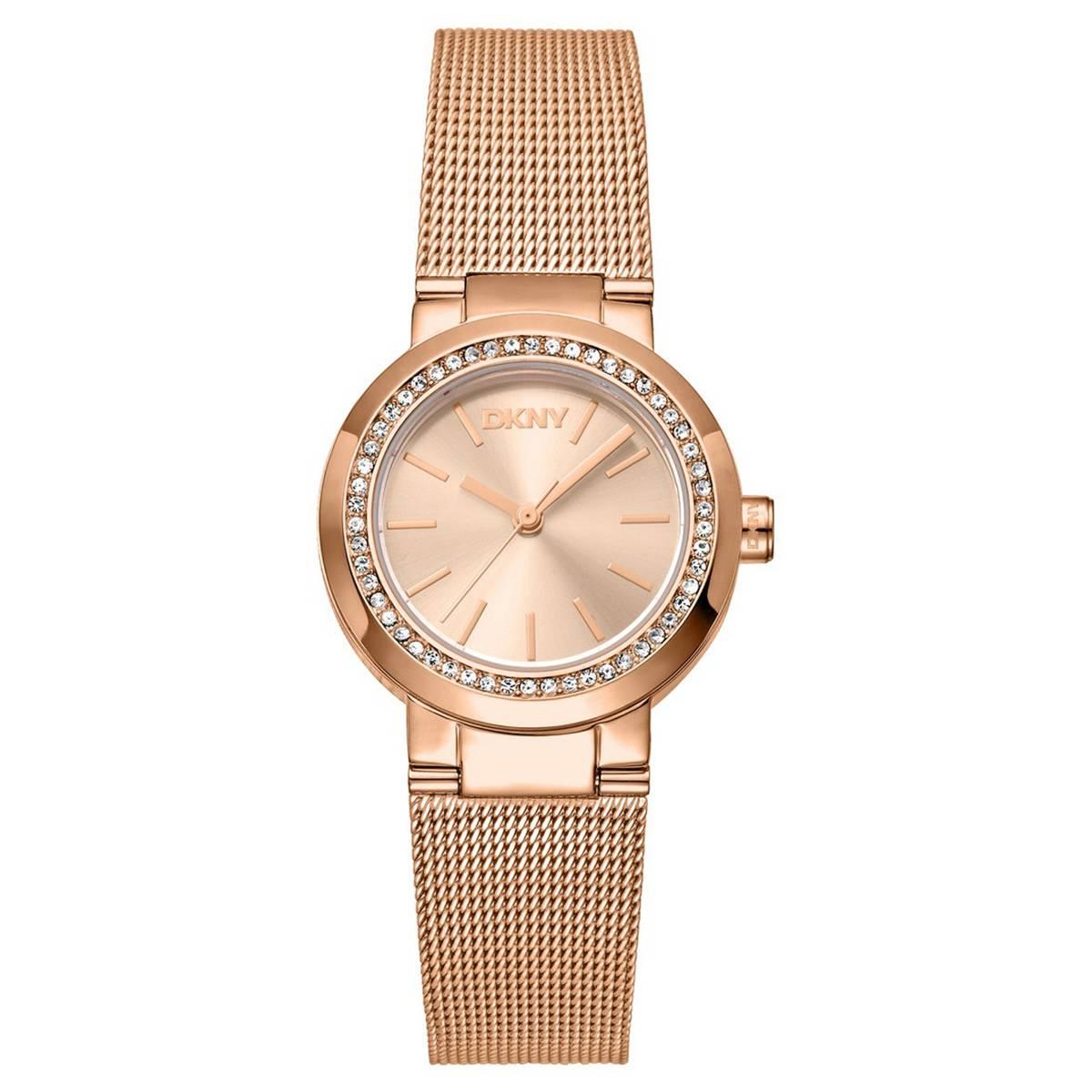 Womens DKNY Eastside Mini Rose Gold Bracelet Watch - DK1L024M0035