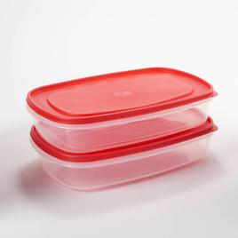 Farberware(R) 1.5gal. Containers with Red Lids