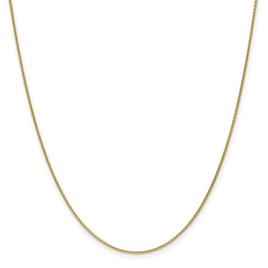 Gold Classics(tm)10kt. Yellow Gold 0.1mm 24in. Chain Necklace