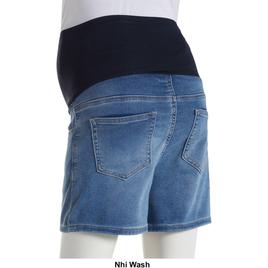 Womens Savi Parker Maternity Over The Belly 4" Shorts