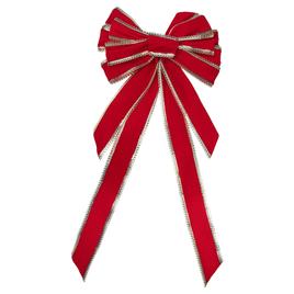 Northlight Seasonal 10 Loop Christmas Bow Decoration