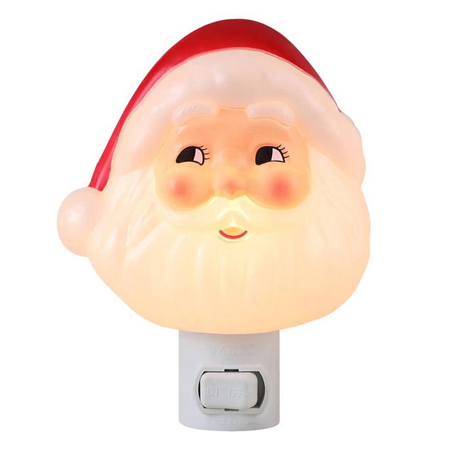 Mr. Christmas Shatterproof Santa LED Nightlight