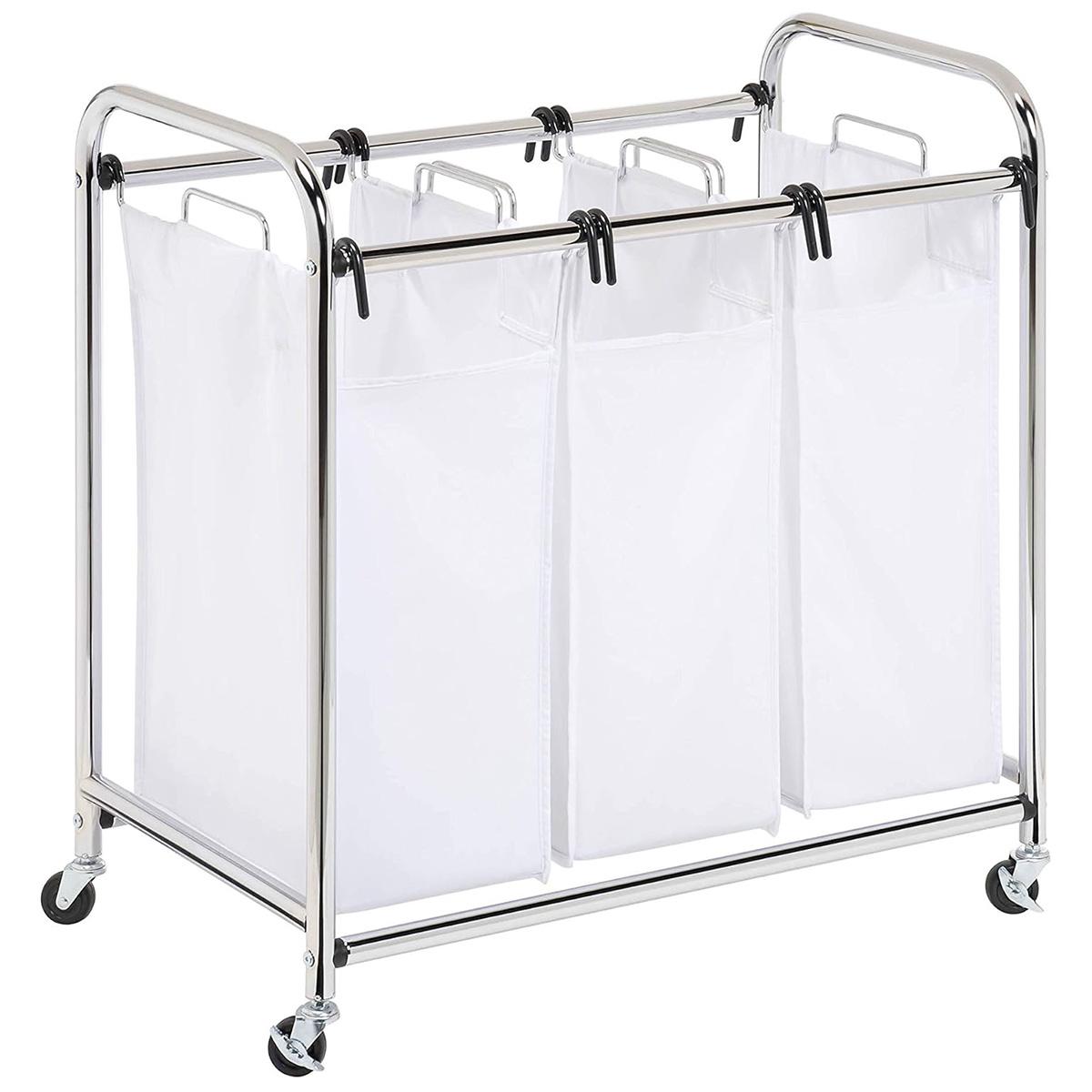 Honey-Can-Do Hamper Triple Heavy Duty