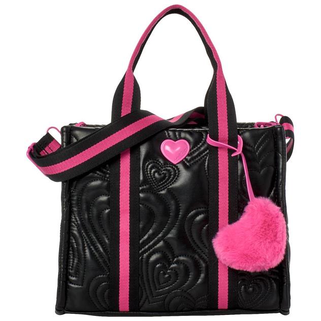 Luv Betsey by Betsey Johnson Snap Quilted Heart Tote Bag