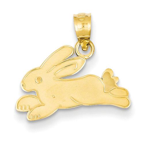 Gold Classics(tm) 14kt. Yellow Gold Rabbit Pendant