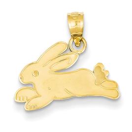 Gold Classics(tm) 14kt. Yellow Gold Rabbit Pendant