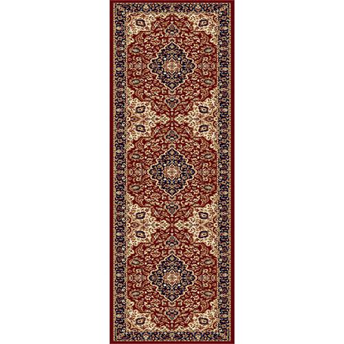 Tayse Sensation Kirsten Traditional Runner - Red
