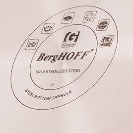 BergHOFF Ouro 18/10 Stainless Steel 9.5in. Stockpot w/ Glass Lid