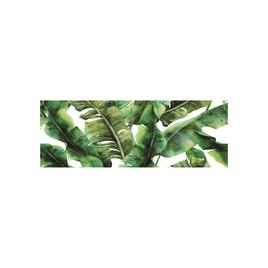 J&V Textiles Cloud Comfort Green Leaves Anti-Fatigue Kitchen Mat