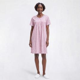 Womens Sophia by Rene Rofe(R) Ditsy Floral Lace Trim Nightgown