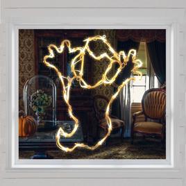 Northlight Seasonal 15in. Ghost Halloween Window Silhouette Décor
