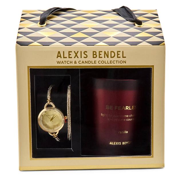 Womens Alexis Bendel Watch/Bracelet & Candle Set - A1971G-07-A27