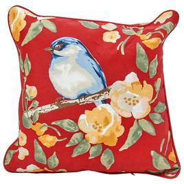 Jordan Manufacturing Floral Bird Pillow