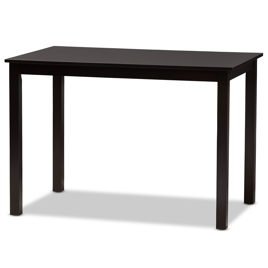 Baxton Studio Eveline Modern Wood 43in. Dining Table