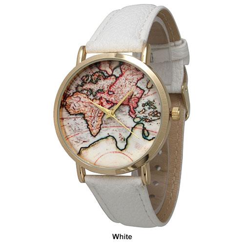 Womens Olivia Pratt Leather Travelers Watch - 13289