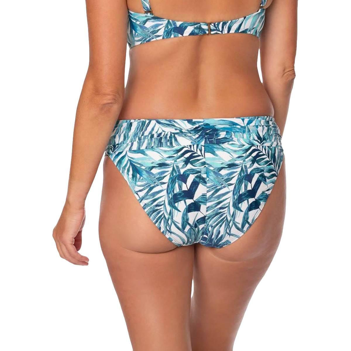 Womens Jantzen Palm Camouflage Hipster Bikini Swim Bottoms