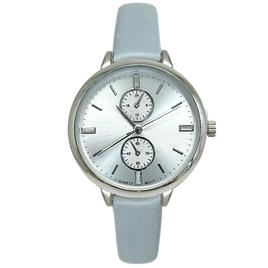 Womens Silver Easy Read Dial Quartz Watch - LWPU02BV
