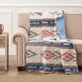 Greenland Home Fashions™ Cheyenne Reversible Quilted Throw