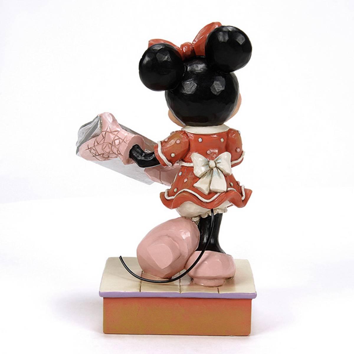 Jim Shore Disney Traditions Minnie w/ Cookies Christmas Figure