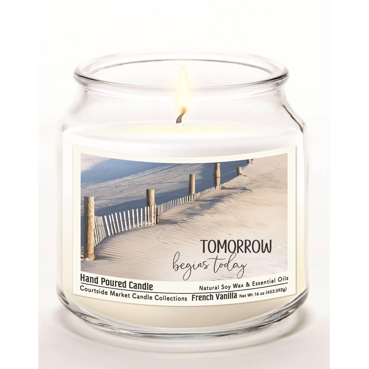Courtside Market® Tomorrow 16oz. French Vanilla Jar Candle