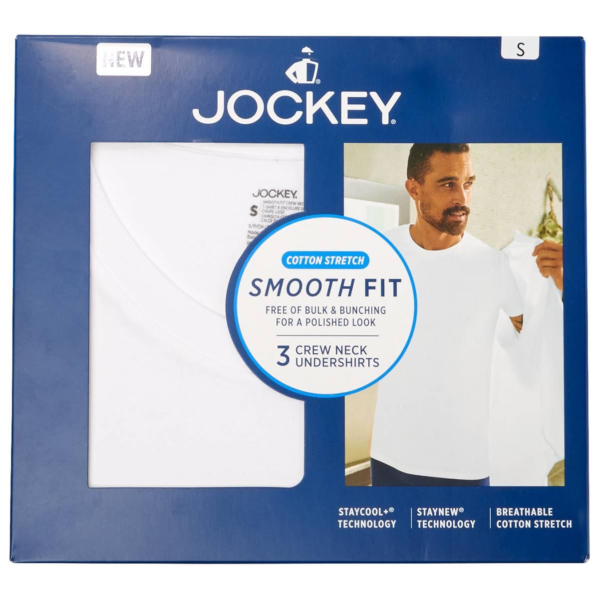 Mens Jockey(R) Smoothing Crew Neck Undershirt