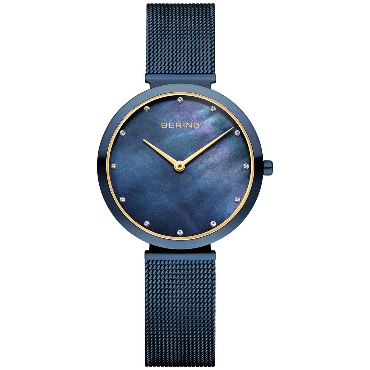 Womens BERING Ultra Slim Mother of Pearl Dial Watch - 18132-399
