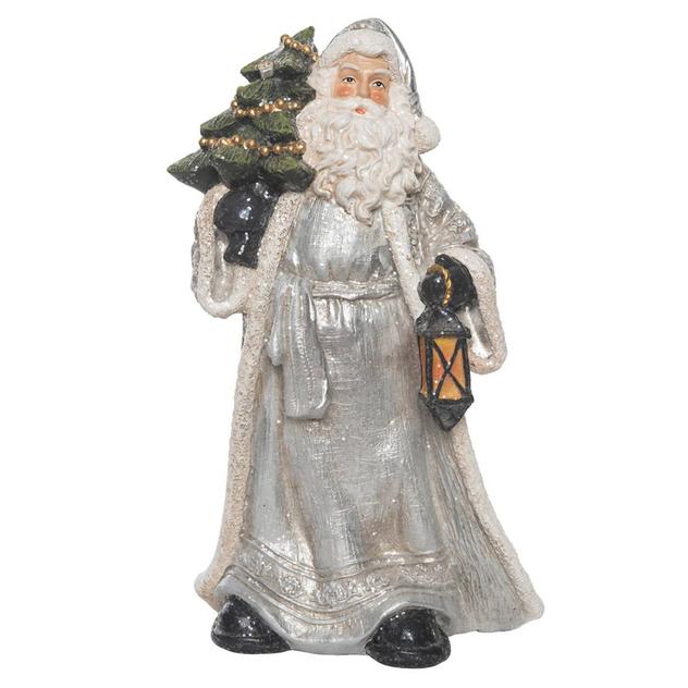 Transpac Silver Elegant Santa