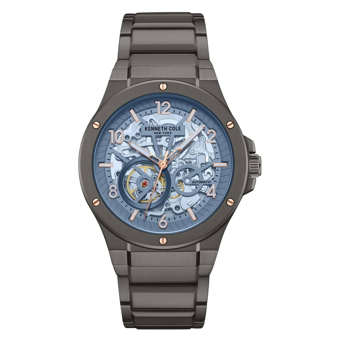 Mens Kenneth Cole(R) New York Tinged Glass Watch-KCWGY0063301