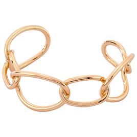 Design Collection Gold-Tone Open Bangle Bracelet