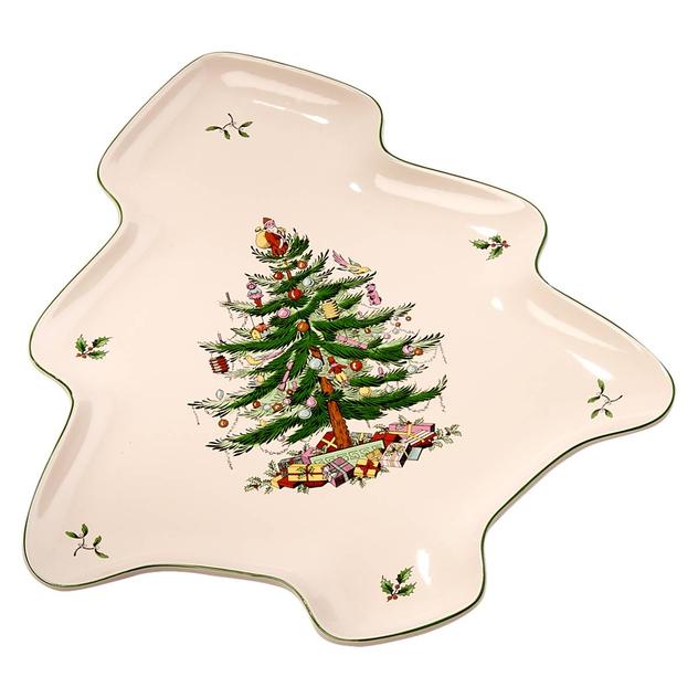 Spode Christmas Tree Shaped Dish