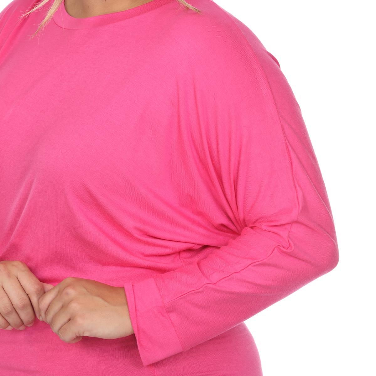 Plus Size White Mark Dolman Sleeve Blouse