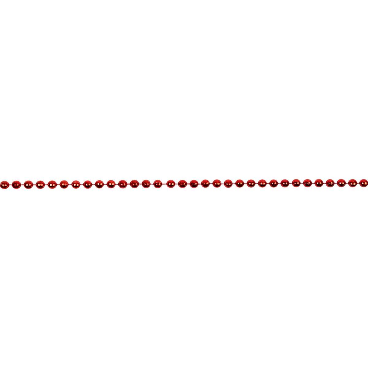 Northlight Seasonal Faceted Red Beaded Christmas Garland