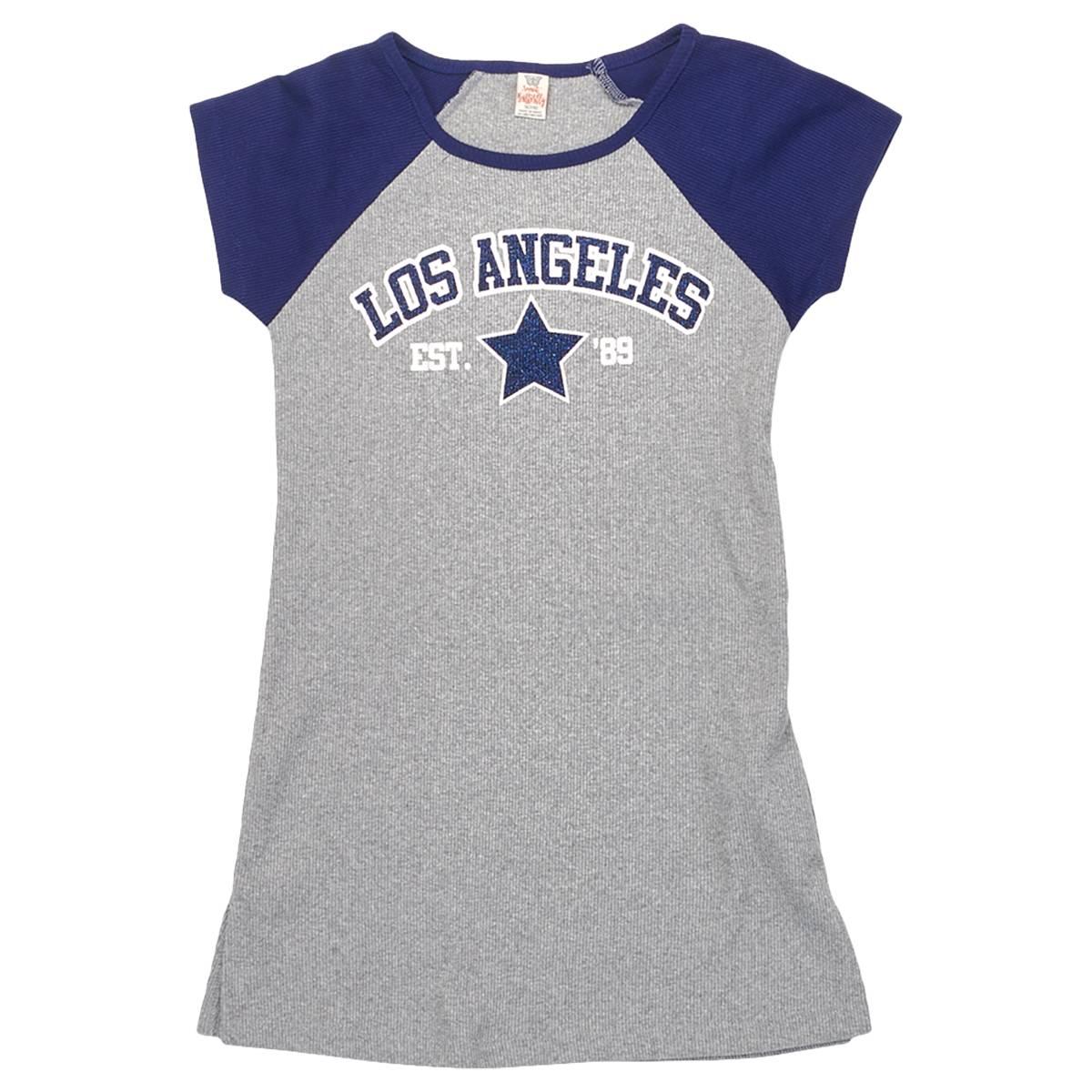 Girls (7-16) Sweet Butterfly® Los Angeles Raglan T-Shirt Dress